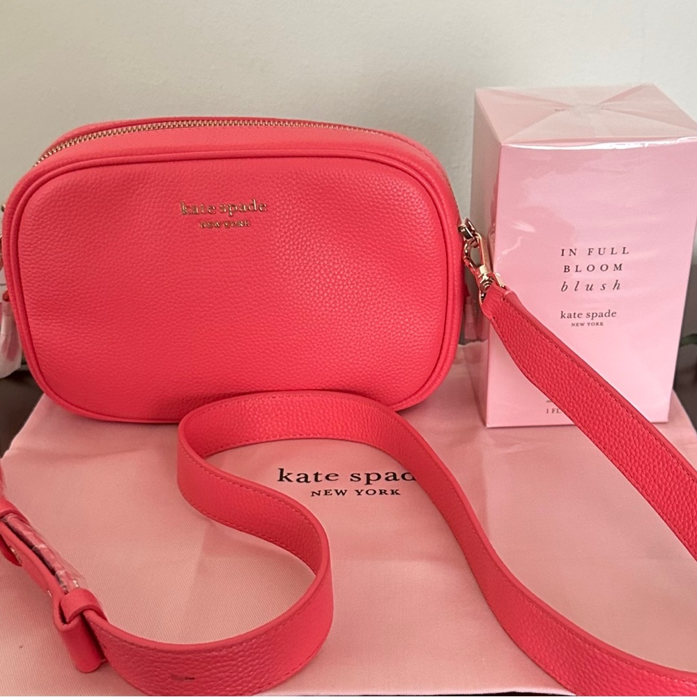 COPY - ♠️ Kate Spade ♠️ NEW Crossbody Bag w/ Adjustable Strap, FREE KS Parfum